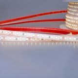 Світлодіодна стрічка вологозахищена нейтральний відтінок 24V 10W SMD 2835 NW IP68 1m (BY-076/120) 33-486 фото