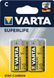 Елемент живлення VARTA SUPERLIFE C BLI 2 ZINC-CARBON 2014101412 фото 1