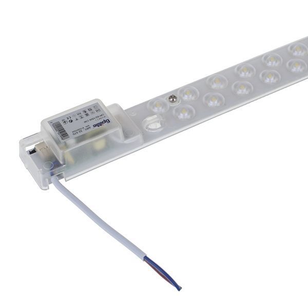 Світлодіодний модуль змінний на магніті 220V 15W SMD 2835 CW IP20 (LW-02/41) 32-570 фото