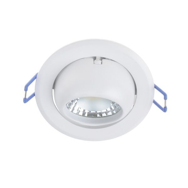 Світильник стельовий LED врізний LED-172/5W WW WH 32-190 фото
