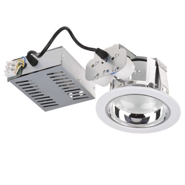 Світильник Downlight стельовий врізний DL-03 WS 2x13W WH 166239 фото