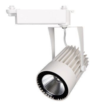 Светильник трековый поворотный LED 410/36W CW WH COB 32-058 фото
