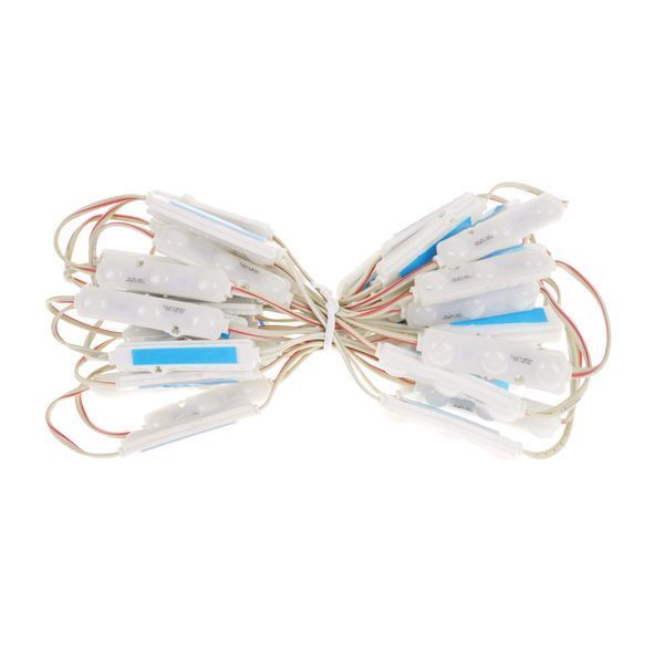 Светодиодный модуль 12V 1.2W SMD 5730 BLUE IP65 (BY-018/3) 33-426 фото