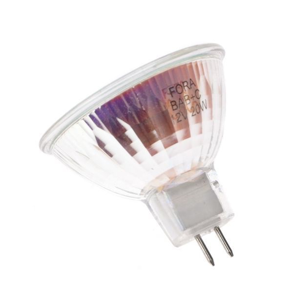 Лампа галогенна 20W GU5.3 MR16 Green (FORA) 12V 100032 фото