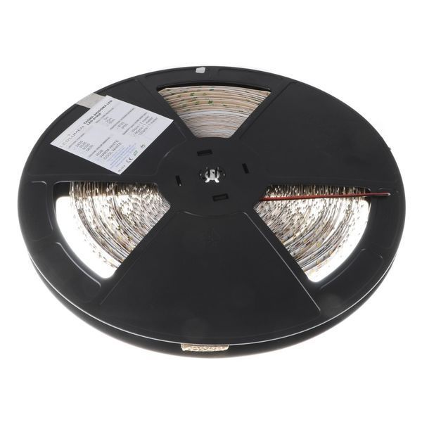 Світлодіодна стрічка негерметична теплий відтінок 12v 3.6W 2835 IP20 WW 1m (BY-030/60) l108-001 фото