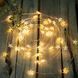 Гірлянда світлодіодна на батарейках + USB 2 м 20 led з зірочками білий теплий 1845-01 фото 3