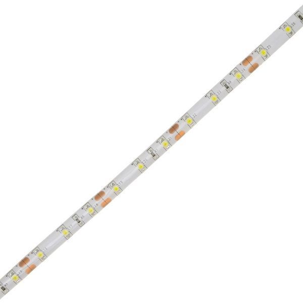 Світлодіодна стрічка вологозахищена холодний відтінок 12V 4.8W 3528 CW WH PCB IP65 1m (BY-008/60) 185129 фото