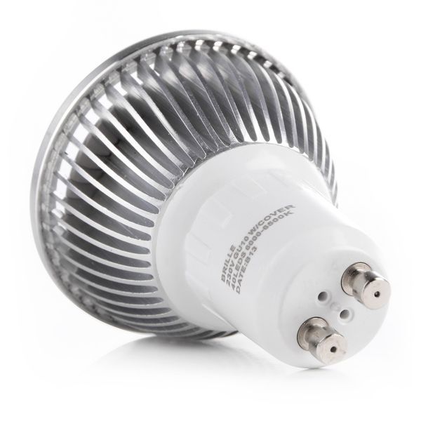 Лампа світлодіодна LED 4.9W GU10 WW MR16 CCD 220V l3-009 фото