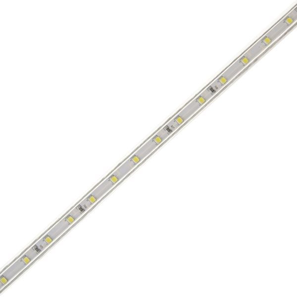 Светодиодная лента влагозащищенная холодный оттенок 220V 10.8W 2835 CW BROWN IP67 1m (BY-032/60) 32-202 фото