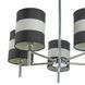 Люстра з абажуром для кухні E14 60W CH (BCL-320S/5) 178578 фото 3
