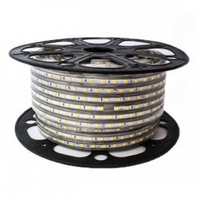 Гирлянда дюралайт уличная холодный оттенок LED 220V 10.8W 2835 CW IP67 (BY-028/60) 32-112 фото