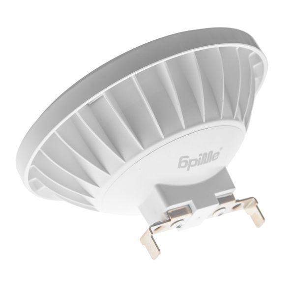 Лампа светодиодная LED 9W 12V G53 CW AR111 AC/DC 128179 фото