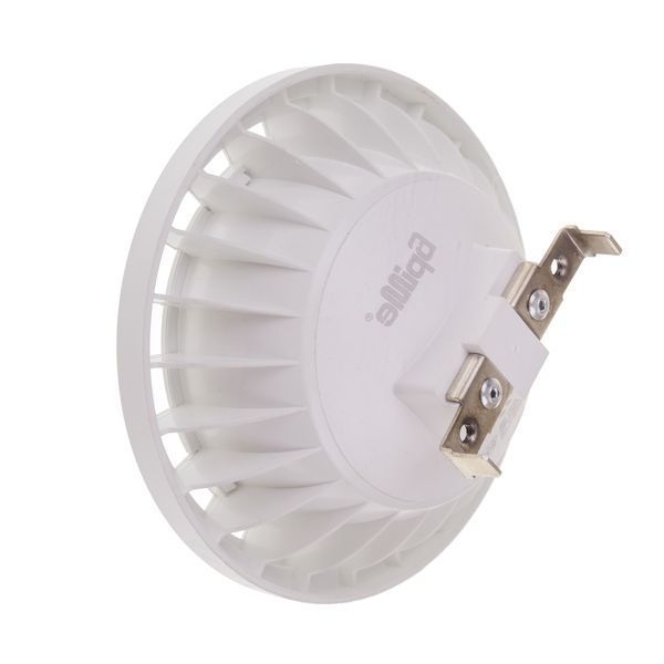 Лампа светодиодная LED 9W 12V G53 CW AR111 AC/DC 128179 фото