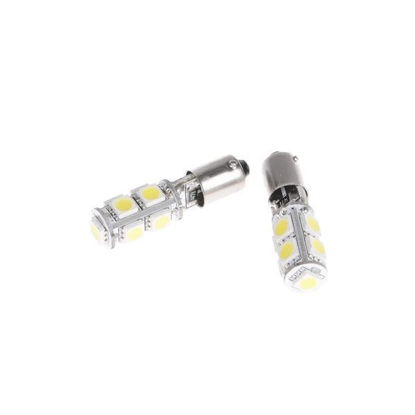 Лампа автомобільна світлодіодна LED BA9S CW 9 12V l65-005 фото