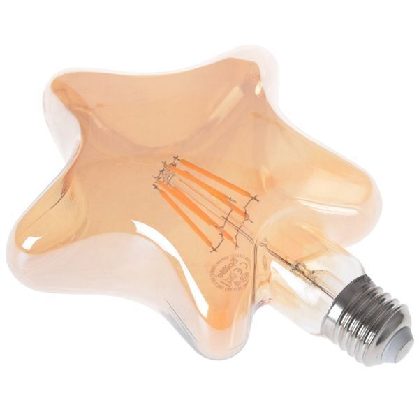 Лампа светодиодная LED 6W E27 COG WW L143 Amber 220V 32-870 фото