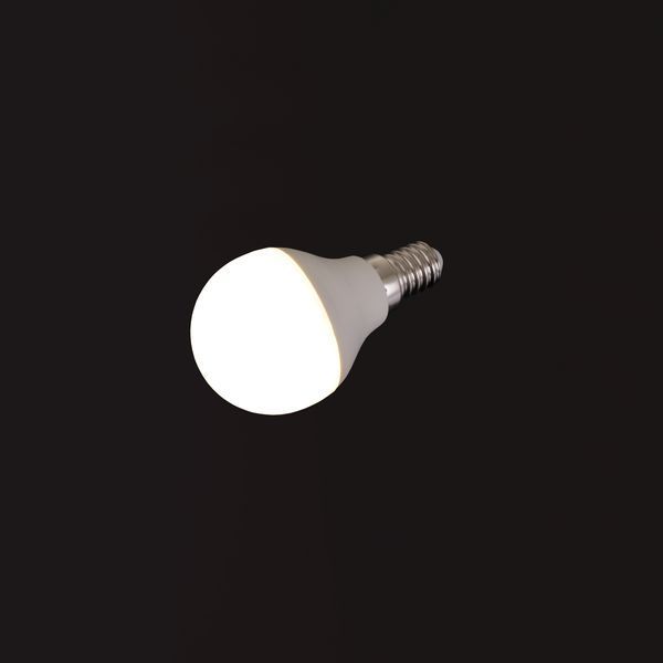 Лампа світлодіодна LED 7W E14 G45 NW V-dim 220V 33-711 фото