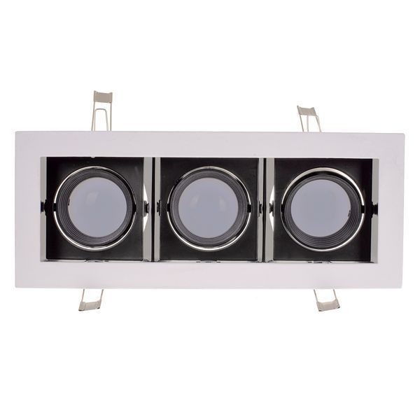 Світильник карданний ML-16-03 WH/BK MR16 36-227 фото