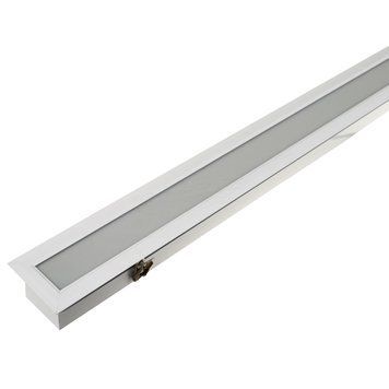 Світильник LED врізний лінійний світлодіодний FLF-95/2x12W NW 1,2m 33-113 фото