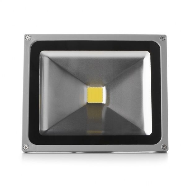 Прожектор вуличний LED вологозахищений IP65 HL-12/30W NW COB сірий l123-005 фото