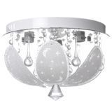 Люстра торт стельова з пультом LED E14 60W RGB WH (BCL-649S/3) 22-761 фото