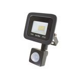 Світлодіодний прожектор з датчиком руху HL-19P/10W NW IP65 33-070 фото