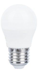 Лампа світлодіодна LED 8W E27 WW G45 33-692 фото