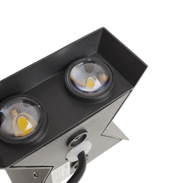 Подсветка фасадная LED 8W NW IP54 BK (AL-603/4) 34-449 фото