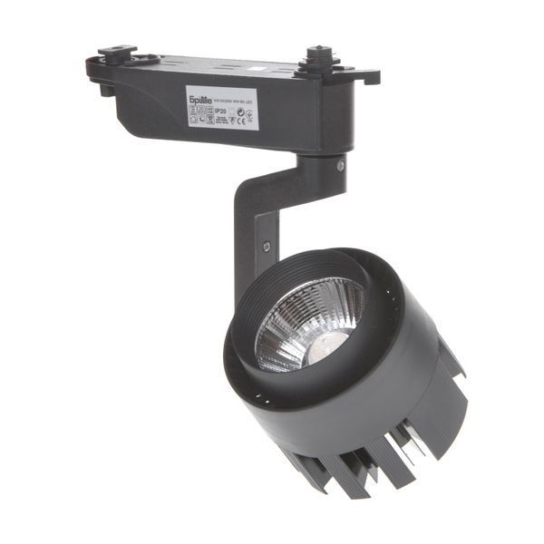 Світильник трековий поворотний LED KW-53/20W WW BK 32-453 фото