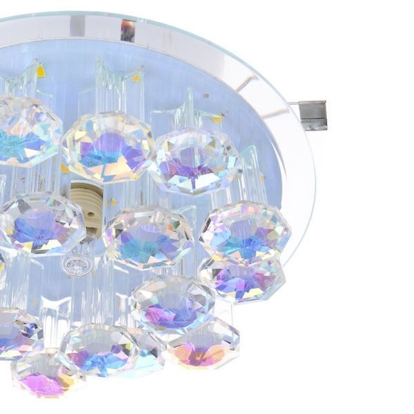 Світильник точковий LED скляний HDL-G235 G9 + LED RGB 36-088 фото