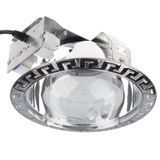 Світильник Downlight стельовий врізний DL-16W/2x26W CHR 166227 фото