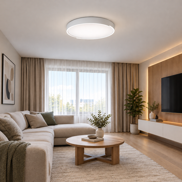 Стельовий LED світильник W-648/45W+45W RM WW+NW+CW 26-592 фото
