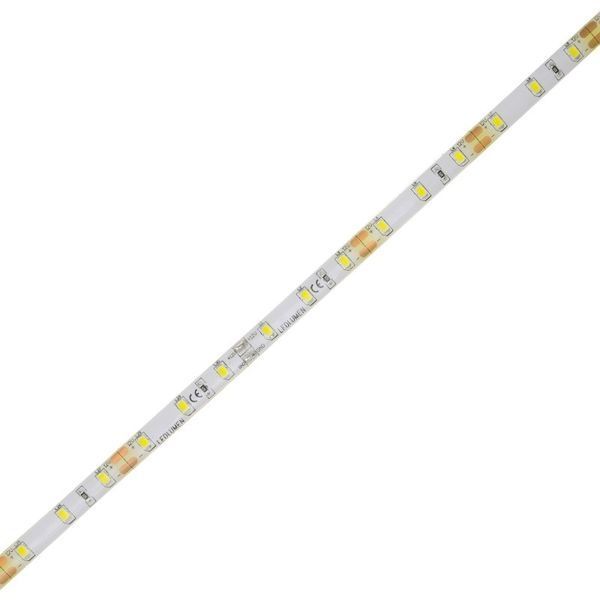 Светодиодная лента влагозащищенная теплый оттенок 12V 14.4W 2835 CW IP65 1m (BY-010/60) L108-004 фото
