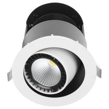 Світильник стельовий LED врізний LED-57/24W NW WH COB 32-252 фото