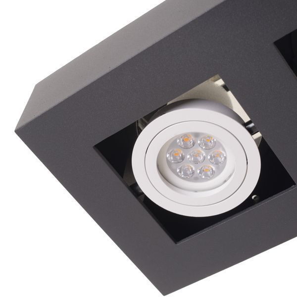 Підсвічування тубус AL-728/2 GU10 BK IP20 MR16 26-851 фото