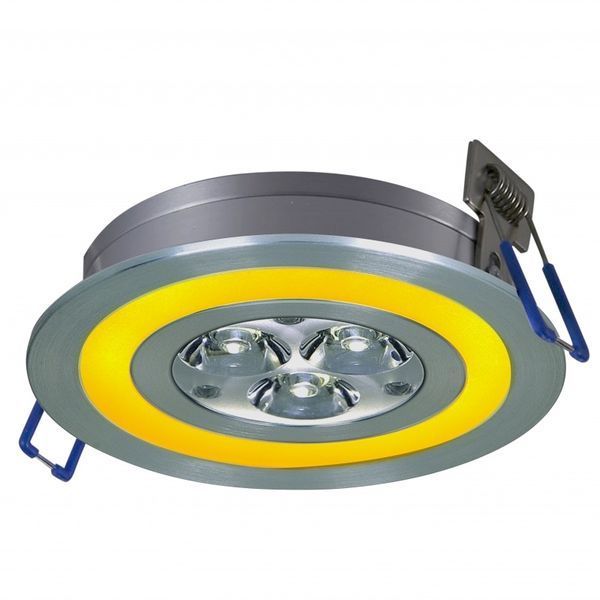Светильник точечный LED-103A/3W+1,5W Yellow WW 38' L4-003 фото