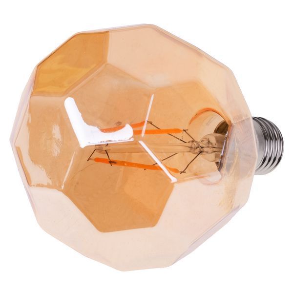 Лампа светодиодная LED 6W E27 COG WW LB Amber 220V 33-613 фото
