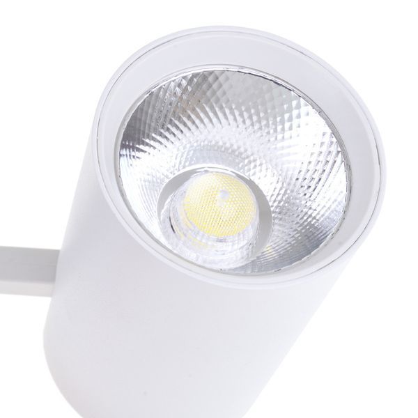 Світильник трековий поворотний LED KW-234/30W CW WH 33-068 фото