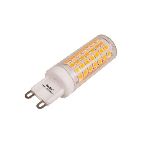 Лампа світлодіодна LED 10W G9 WW 220V 33-719 фото