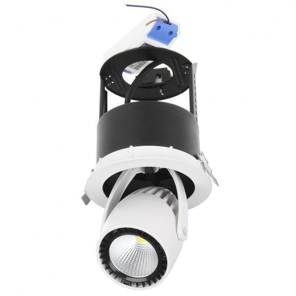 Світильник стельовий LED врізний LED-57/30W NW WH COB 32-253 фото