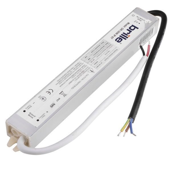 Блок питания влагозащищенный led DR-30W IP-67 AC 100-240V DC 12V 109159 фото