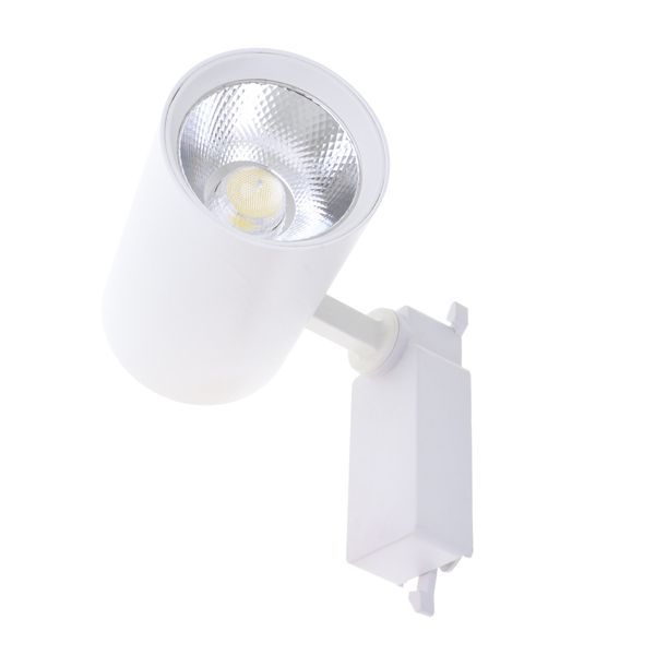 Світильник трековий поворотний LED KW-234/30W CW WH 33-068 фото
