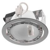 Світильник Downlight стельовий врізний DL-10 CH (J118 мм Rx7) 166033 фото
