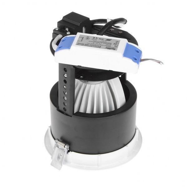 Світильник стельовий LED врізний LED-57/30W CW WH COB 32-254 фото