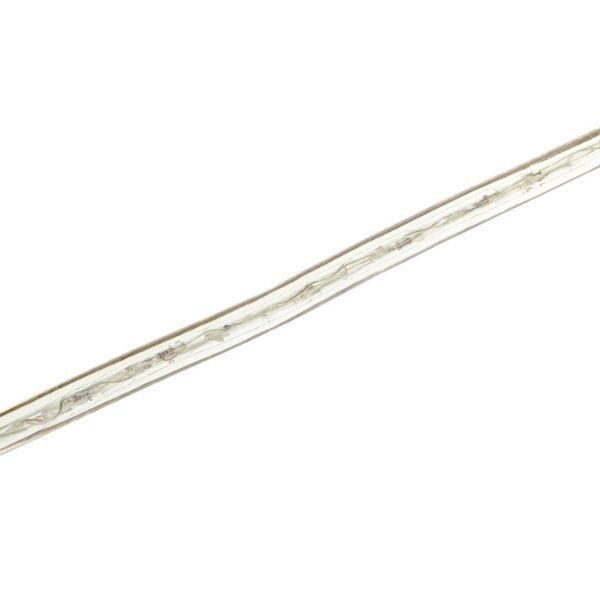 Світлодіодна стрічка дюралайт вулична холодний відтінок LED 220V 4.4W CW IP44 1m (BY-007) 183739 фото