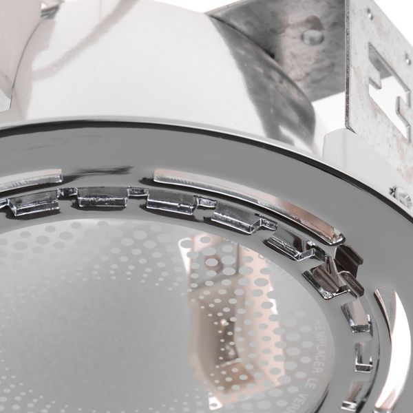 Світильник Downlight стельовий врізний DL-10 CH (J118 мм Rx7) 166033 фото