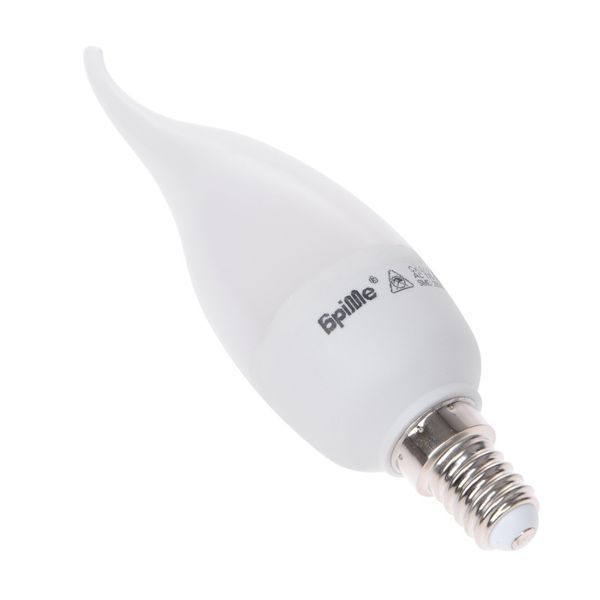 Лампа світлодіодна LED E14 6W 6 pcs NW CA37-P SMD2835 220V 32-603 фото