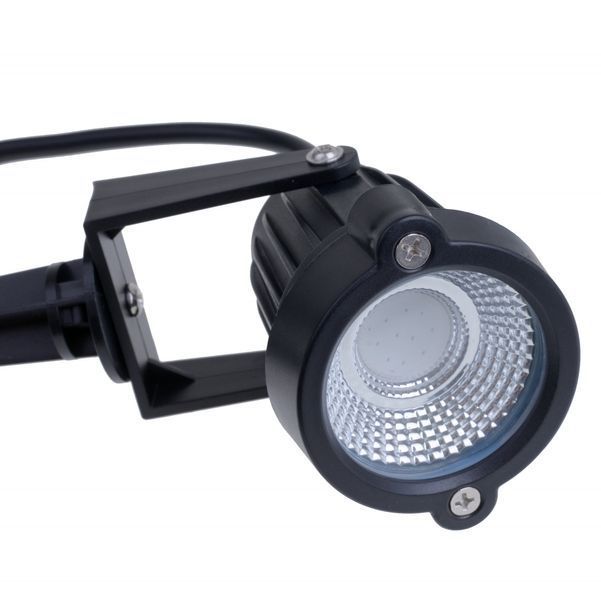 Грунтовий світильник LED 3W BLUE COB IP65 BK (AS-11) 34-366 фото