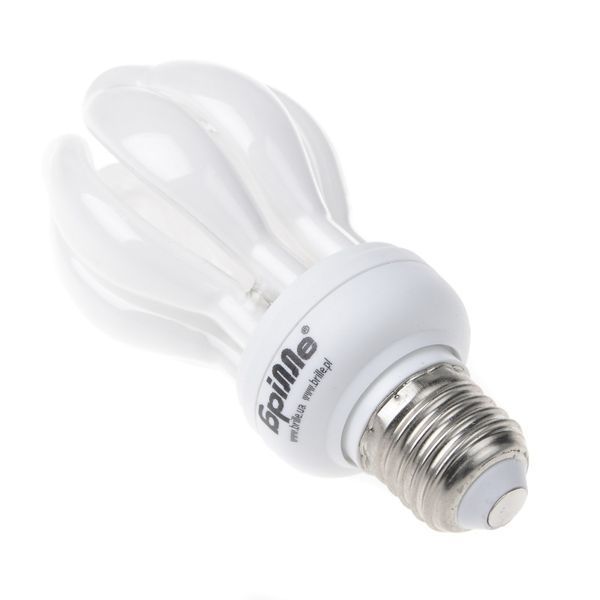 Лампа енергозберігаюча PL-4U 15W/827 E27 MINI LOTUS Brille 220V 128021 фото