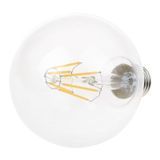 Лампа светодиодная LED 6W E27 COG WW G95 220V 32-330 фото