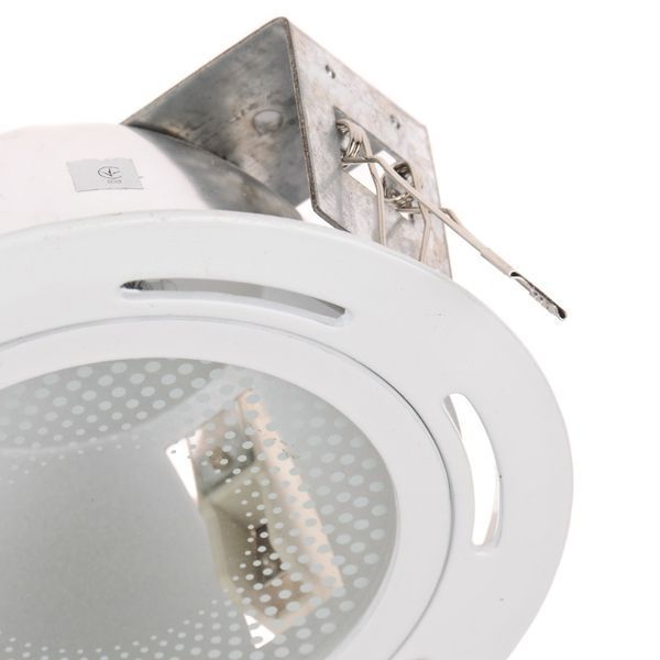 Світильник Downlight стельовий врізний DL-10 WH (J118 мм Rx7) 166036 фото